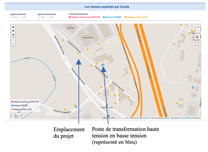 mesures ondes transformateur électrique